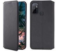 Coque pour Oppo A53 / A53s 2020, Housse Etui Portefeuille Cuir pour Oppo A53 / A53s 2020 - Noir