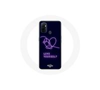 Coque pour Oppo A53 Album Love Yourself Answer Poster Violet
