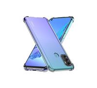 Coque pour Oppo A53S, A53 Gel Silicone Coins Rebords Renforcés Antichoc, Transparent