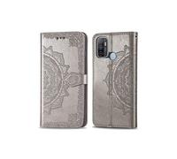 imoshion imoshion Etui de téléphone portefeuille Mandala Oppo A53 / Oppo A53s Gris
