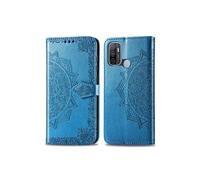 imoshion imoshion Etui de téléphone portefeuille Mandala Oppo A53 / Oppo A53s Turquoise