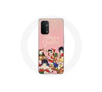 Coque pour Oppo A54 5G Demon slayer merry christmas affiche Anime Manga