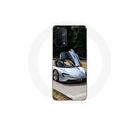 Coque pour Oppo A54 5G Formule 1 McLaren Voiture Gris