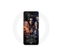 Coque pour Oppo A54 5G Game of Thrones Saison 8 Le Trône de Fer L'affiche de L'équipage Logo Aigle Gris