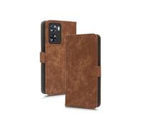 Coque pour OPPO A57 4G/A77 4G/A77S Fermeture Magnétique Portefeuille Flip Folio Blocage RFID Couverture De Fentes Pour Cartes Etui en Cuir PU ZURSANA