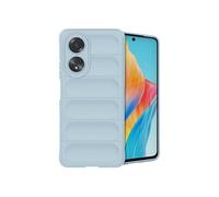 Coque pour Oppo A58 en silicone Bleu clair
