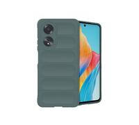 Coque pour Oppo A58 en silicone Vert
