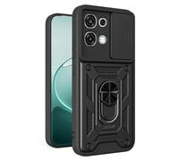 Coque pour Oppo A6 Pro 4G / 5G - housse etui rigide anti choc + film ecran - NOIR