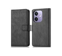 Coque pour Oppo A60 (5G),Oppo A40M,Oppo A40 Similicuir Noir