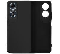 Coque pour Oppo A60 Semi-rigide Soft-touch Anti-traces Noir