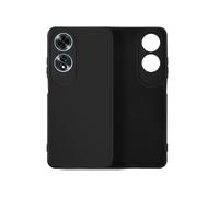 Avizar Coque pour Oppo A60 Semi-rigide Soft-touch Anti-traces Noir