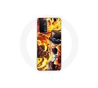 Coque - Maniacase - Oppo A74 5G - Anime Manga Sabo One Piece - Silicone - Souple