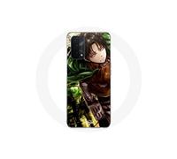 Coque pour Oppo A74 5G Attaque des Titans Levi Ackerman Manga