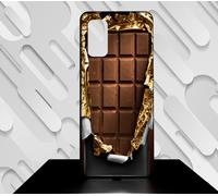 Coque Pour Oppo A74 5g Design Tablette Chocolat 01