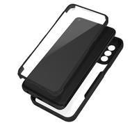 Coque pour Oppo A74 5G et A54 5G Dos Plexiglas Avant Polymère Noir