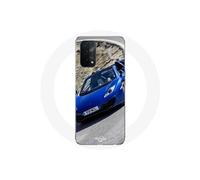 Coque pour Oppo A74 5G Formule 1 McLaren Voiture Bleu