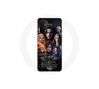 Coque Pour Oppo A74 5g Game Of Thrones Saison 8 Le Trône De Fer L'affiche De L'équipage Logo Aigle Gris