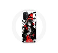 Coque - MANIACASE - Oppo A74 5G - Itachi Uchiwa Naruto - Souple - Blanc
