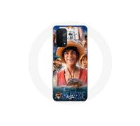 Coque - Maniacase - Oppo A74 5G - One Piece Luffy - Souple - Noir