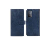 imoshion imoshion Étui de téléphone portefeuille Luxe Oppo A74 (5G) / A54 (5G) Bleu foncé
