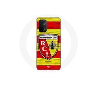 Coque pour Oppo A74 5G rcl lens original jaune et rouge