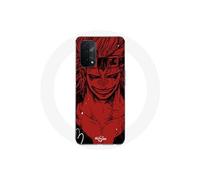 Coque pour Oppo A74 5G Série d'animation Kid One Piece Concept Rouge