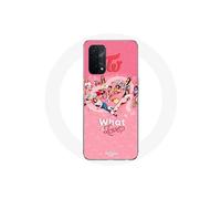Coque pour Oppo A74 5G TWICE Logo Rouge Affiche What Is Love
