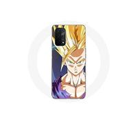 Coque pour Oppo A74 Manga Dragon Ball Sangoku Jaune