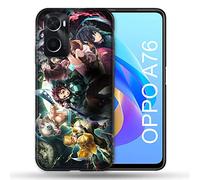 Coque pour Oppo A76 Manga Demon Slayer Groupe