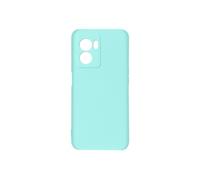 Coque pour Oppo A77 et A57 Semi-rigide Soft-touch Fine Turquoise