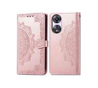 Coque pour Oppo A78 (4G) Similicuir Rose