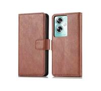 Coque pour Oppo A79 Similicuir Marron