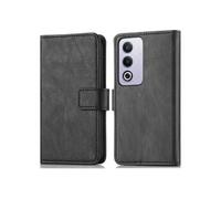 Coque pour Oppo A80 (5G) Similicuir Noir