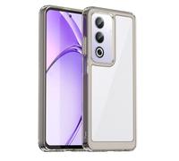 Coque pour Oppo A80 Coque,Matériau en TPU Transparent,Doux et antidérapant,Anti-Empreintes digitales,Coque de Protection Case Cover -Grey