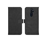 Coque pour Oppo A9 (2020),Oppo A5 (2020) Similicuir Noir