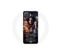Coque pour Oppo A93 Game of Thrones Saison 8 Le Trône de Fer L'affiche de L'équipage Logo Aigle Gris