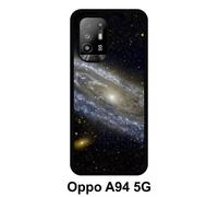 Coque Pour Oppo A94 5g - Andromède - Silicone - Noir