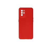 Coque pour Oppo A94 5G Silicone Semi-rigide Soft Touch Rouge