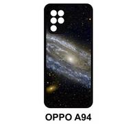 Coque Pour Oppo A94 - Andromède - Silicone - Noir