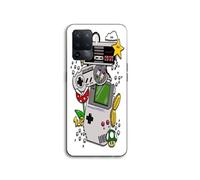 Coque Pour Oppo A94 Consoles nintendo vintage old school