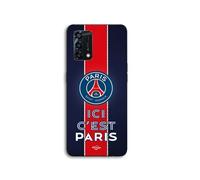 Coque Pour Oppo A95 PSG logo ici c'est Paris