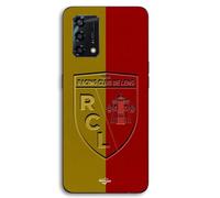 Coque Pour Oppo A95 RCL LENS Logo fond jaune et rouge Maniacase