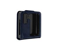 Coque pour Oppo Find N2 Flip Clapet Languette Magnétique Chesterfield bleu nuit