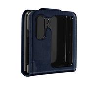 Coque pour Oppo Find N2 Flip Clapet Languette Magnétique Chesterfield bleu nuit