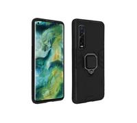 Coque pour Oppo Find X2 Pro Antichoc Multicouche Bague Support Vidéo Noir