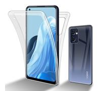 Coque pour Oppo FIND X5 LITE / Reno7 5G 360 Etui Protection Housse TPU Silicone