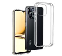 Coque pour Oppo REALME C53 4G - REALME NARZO N53 4G - REALME Note 50 4G - REALME C51 4G, TPU Transparent en Silicone, Ultra Fine 0.33mm