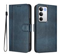 Coque pour Oppo Realme C71 4G Housse Etui en PU Cuir Portefeuille avec Porte Carte à Rabat Clapet Housse Protection Flip Case Magnétique Étui pour Oppo Realme C71 4G, Blue