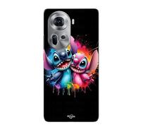 Coque Pour Oppo Reno 11 5g Stitch Angel Peinture Coloré Maniacase