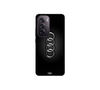Coque Pour Oppo Reno 12 5g Logo de voiture Audi front noir